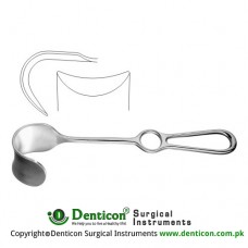 Fritsch Retractor Stainless Steel, 25.5 cm - 10" Blade Size 48 x 75 mm